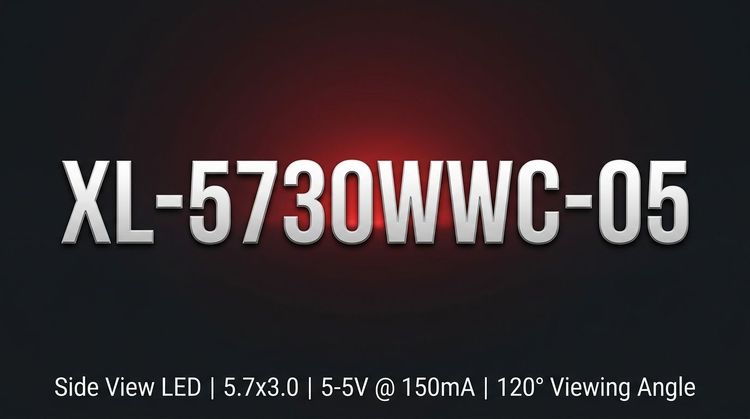 XL-5730WWC-05 SMD LED — Technical Specifications & Design Guide