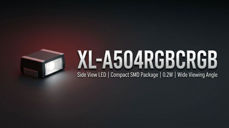 XL-A504RGBCRGB LED: SMT Process & Thermal Management Specs