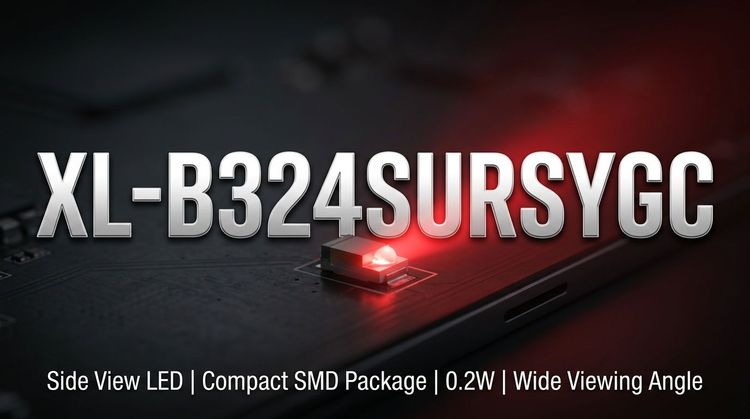 XL-B324SURSYGC: F3 Red/YG Bicolor LED for Signal & Backlight Modules
