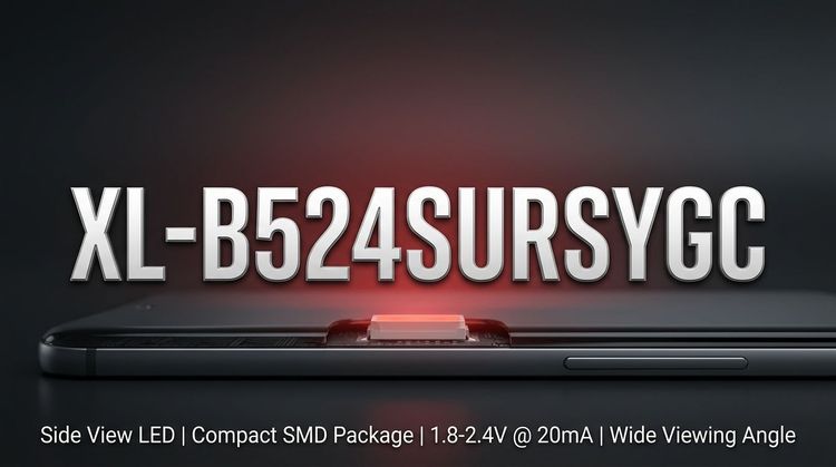 XL-B524SURSYGC 3mm Bi-Color LED: Bin Selection & Thermal Limits