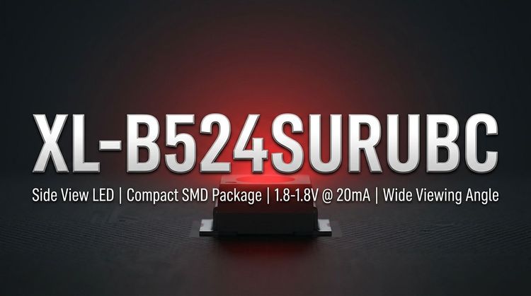 XL-B524SURUBC SMD LED — Technical Specifications & Design Guide