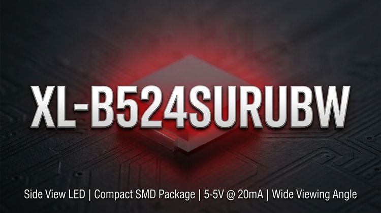 XL-B524SURUBW SMD LED — Technical Specifications & Design Guide
