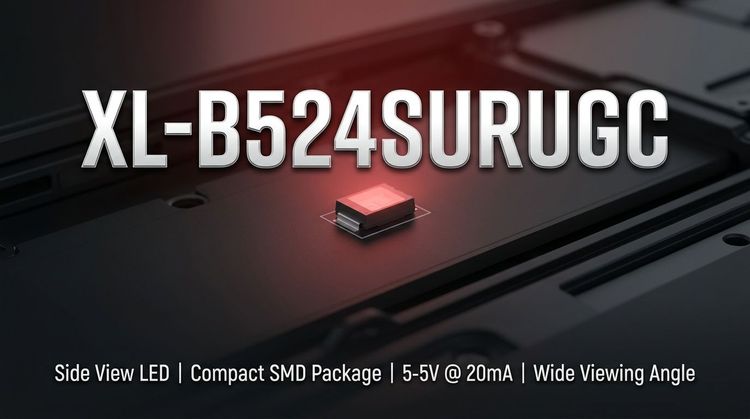 XL-B524SURUGC LED: Red/Green Binning & DC Drive Specs