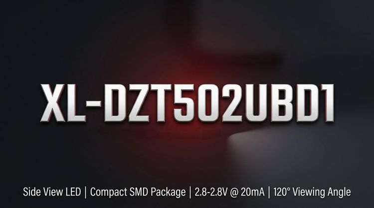 XL-DZT502UBD1 5mm LED: Thermal & Electrical Specs for Design
