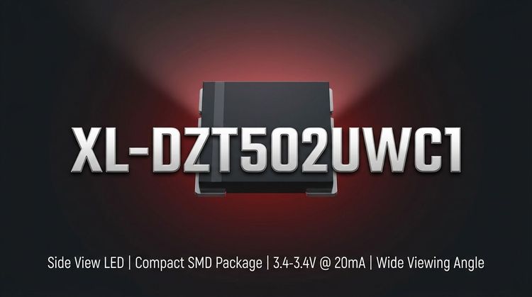 XL-DZT502UWC1 F5 LED: 10,000K Cool White Binning & Thermal Specs