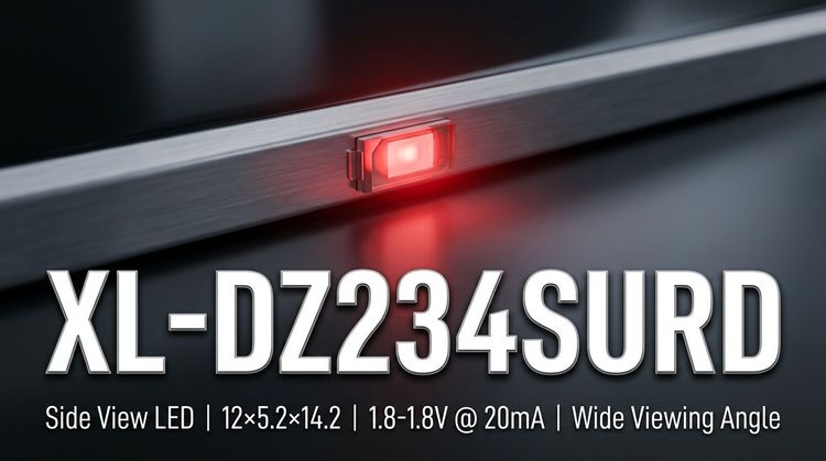 XL-DZ234SURD 4-Chip LED: 80mA Drive & 110° Dispersion Specs
