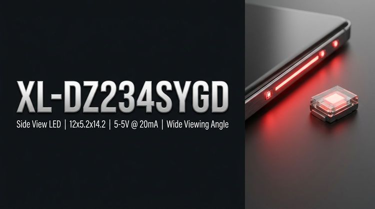 XL-DZ234SYGD 4-Chip Through-Hole LED: Grading & Thermal Limits