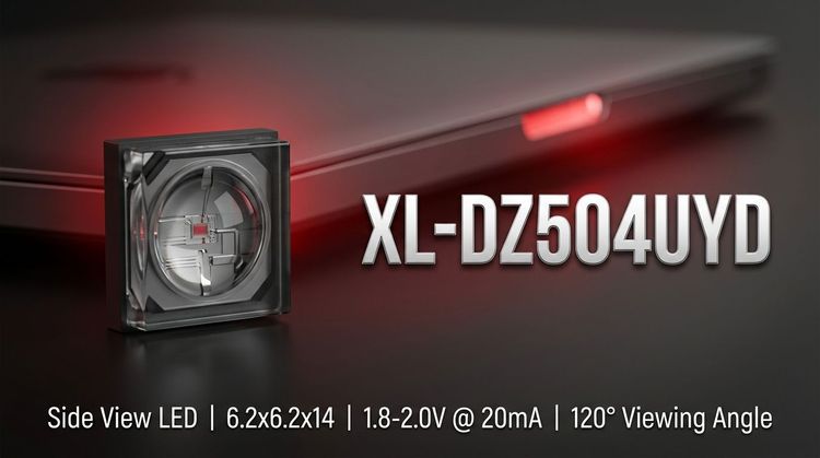 XL-DZ504UYD 6mm Yellow LED: Specs & Reliability Data