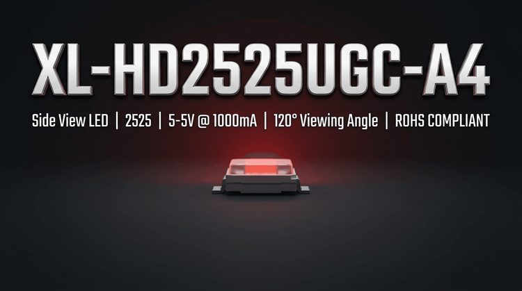 XL-HD2525UGC-A4 SMD LED — Technical Specifications & Design Guide