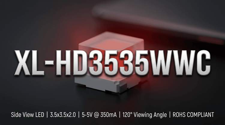 XL-HD3535WWC SMD LED: Thermal & Optical Specs for Flash Designs