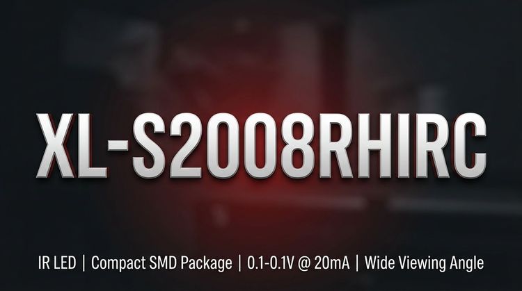 XL-S2008RHIRC SMD LED: Specs & Biometric Integration
