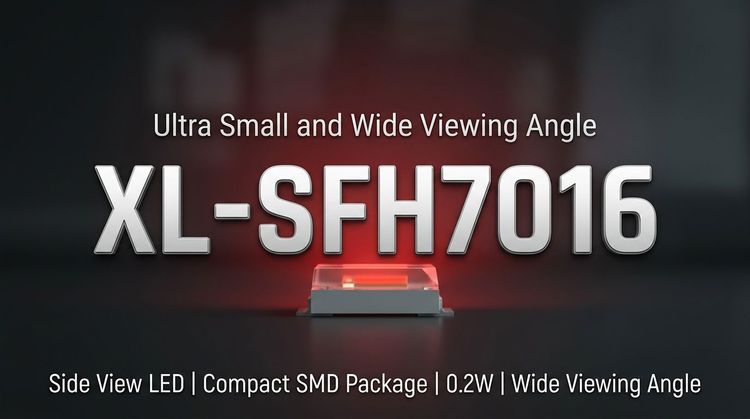XL-SFH7016 SMD LED: Biometric Integration & Optical Performance Analysis