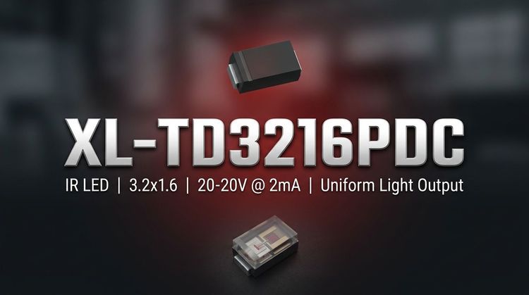 XL-TD3216PDC Phototransistor: 880nm Peak Sensitivity for SMT Integration