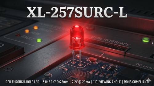 XL-257SURC-L 3mm Red LED: Key Specs, Assembly Limits, and Sourcing Guidance
