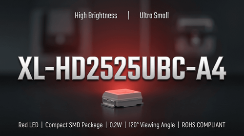XL-HD2525UBC-A4 SMD LED — Technical Specifications & Design Guide
