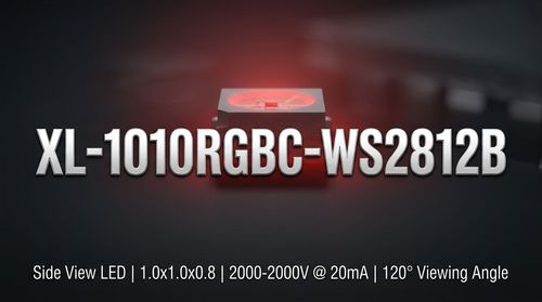 XL-1010RGBC-WS2812B: SMD LED for High-Density RGB Integration