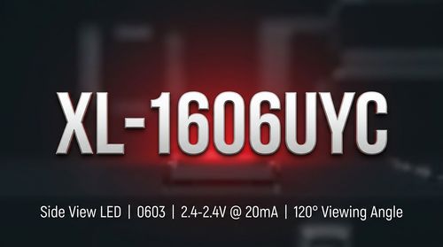 XL-1606UYC SMD LED — Technical Specifications & Design Guide