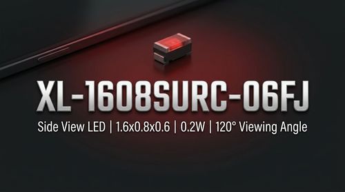 XL-1608SURC-06FJ SMD LED: Spec Sheet for Medical & Industrial Design