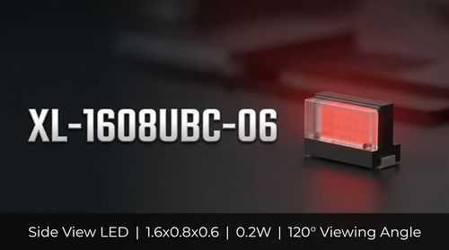 XL-1608UBC-06 SMD LED: 0603 Blue LED for SMT Integration