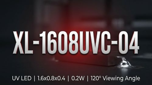 XL-1608UVC-04 SMD UVC LED: 390-405nm Wavelength for Sanitization