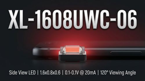 XL-1608UWC-06 SMD LED: 1.6mm Footprint for Miniaturized Designs