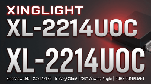 XL-2214UOC SMD LED — Technical Specifications & Design Guide