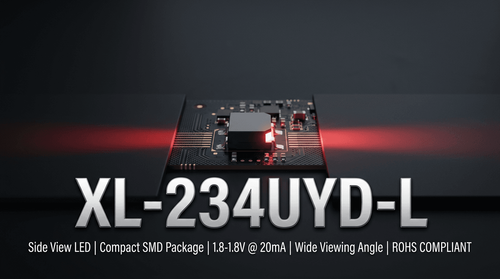 XL-234UYD-L 3mm Yellow LED: Thermal & Forward Voltage Analysis