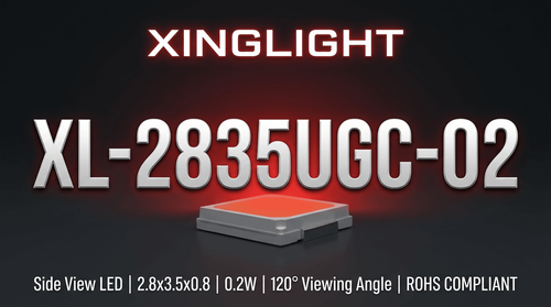 XL-2835UGC-02 SMD LED — Technical Specifications & Design Guide