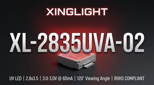 XL-2835UVA-02 SMD LED — Technical Specifications & Design Guide