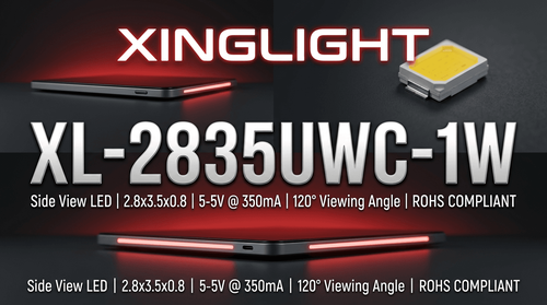 XL-2835UWC-1W SMD LED — Technical Specifications & Design Guide