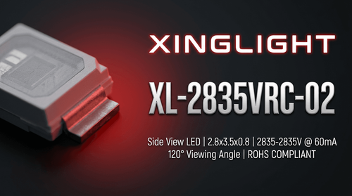 XL-2835VRC-02 SMD LED — Technical Specifications & Design Guide