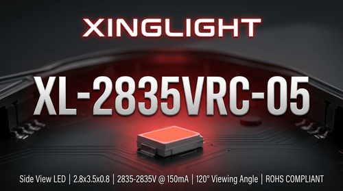 XL-2835VRC-05 SMD LED — Technical Specifications & Design Guide