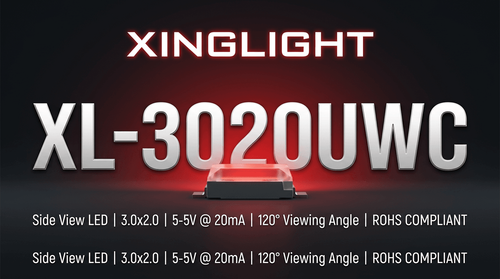 XL-3020UWC SMD LED — Technical Specifications & Design Guide