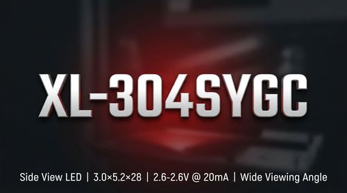 XL-304SYGC LED: 570nm Yellow-Green for High-Density PCBs