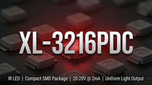 XL-3216PDC SMD Phototransistor: 880nm Peak Wavelength for SMT Integration