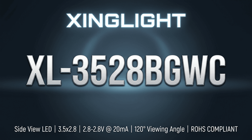 XL-3528BGWC SMD LED — Technical Specifications & Design Guide
