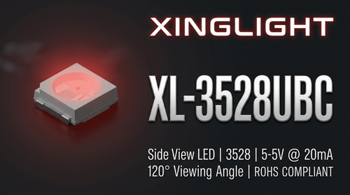 XL-3528UBC SMD LED — Technical Specifications & Design Guide