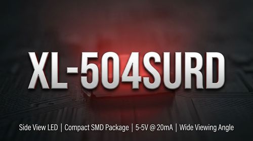 XL-504SURD 5mm LED: F5 Thru-Hole Design & Bin Parameters