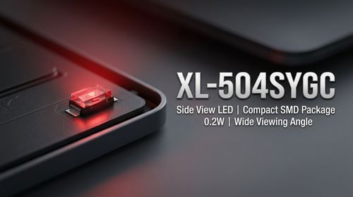 XL-504SYGC LED: Green 570nm, 2.2V F5 Lamp for BOM Consistency