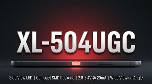 XL-504UGC LED: High-Brightness Green Sourcing for Industrial Displays