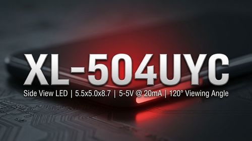 XL-504UYC LED: 5.8-5.9nm Wavelength Bin for Signal & Indicator Applications