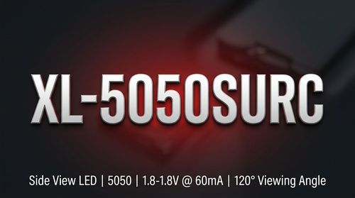 XL-5050SURC SMD LED: 5050 Red Component Specs & Assembly