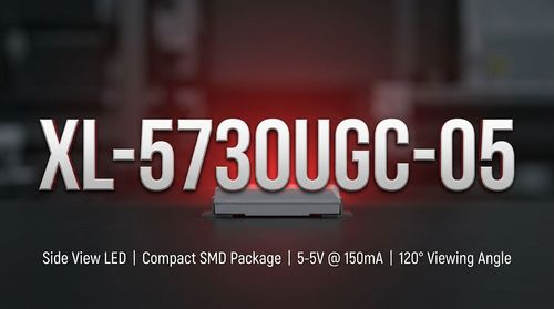 XL-5730UGC-05 SMD LED: Thermal & Optical Bin Analysis