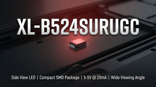 XL-B524SURUGC LED: Red/Green Binning & DC Drive Specs