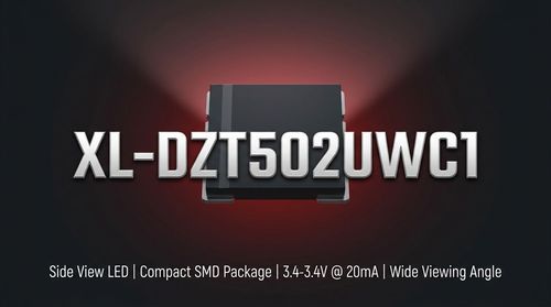 XL-DZT502UWC1 F5 LED: 10,000K Cool White Binning & Thermal Specs