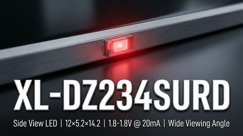 XL-DZ234SURD 4-Chip LED: 80mA Drive & 110° Dispersion Specs