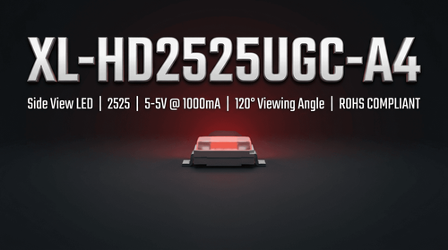 XL-HD2525UGC-A4 SMD LED — Technical Specifications & Design Guide
