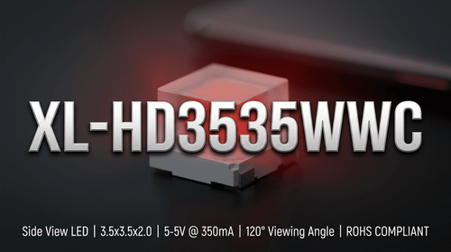 XL-HD3535WWC SMD LED: Thermal & Optical Specs for Flash Designs